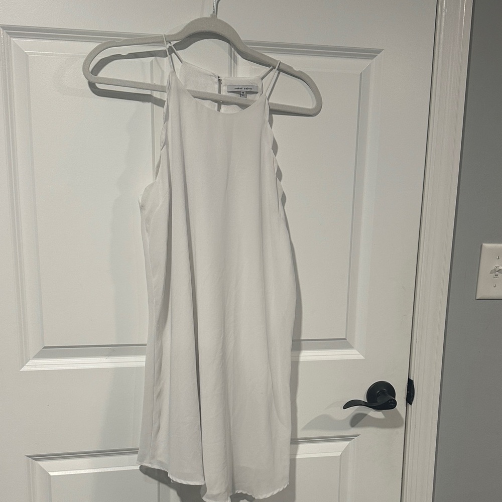 Naked Zebra White Camisole Dress